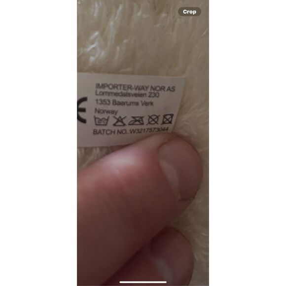 Way Nor Polar Bear With Flag Heart Stuffed Plush Doll - Picture 10 of 13